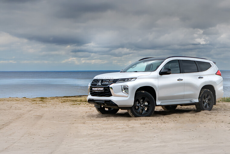Вигода до 100 000 грн* <br>на легендарний<br> Mitsubishi Pajero Sport